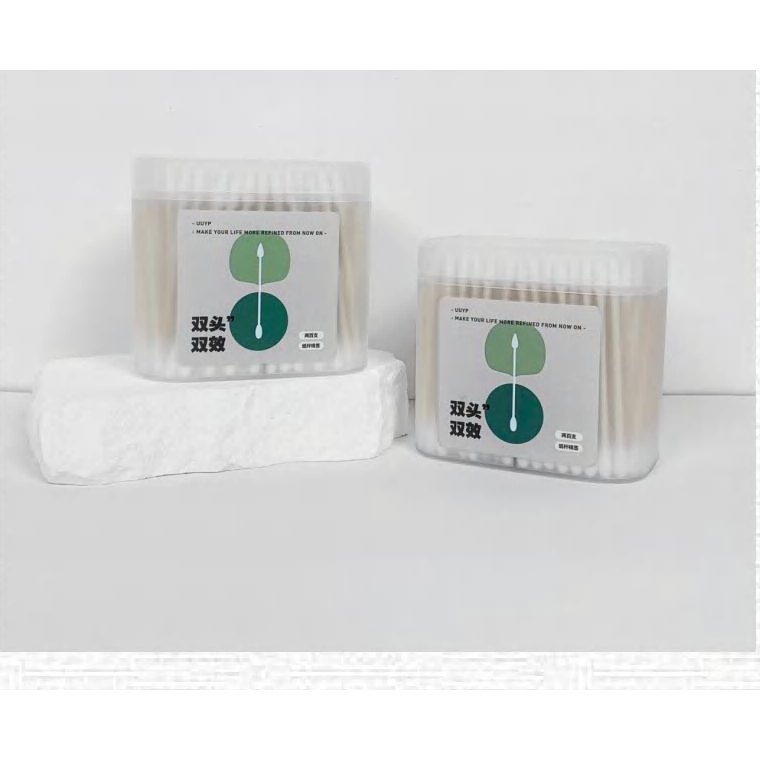 Double-ended Paper Stick Cotton Swabs, 200 Pcs Standard 產品圖
