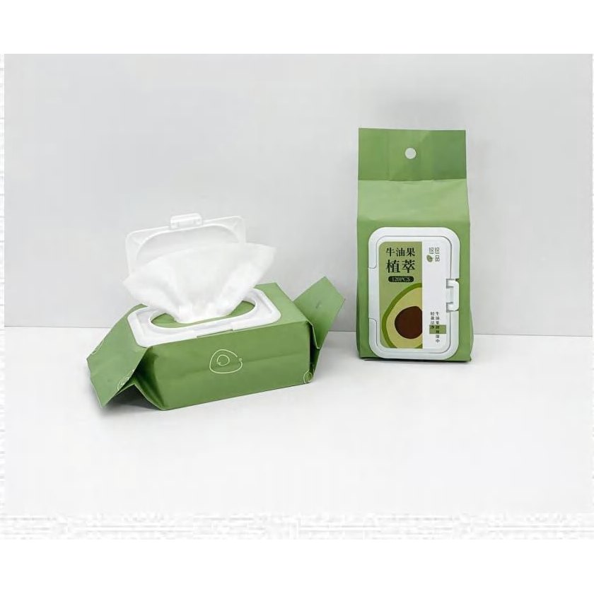 Avocado Extract Makeup Remover Wipes 產品圖