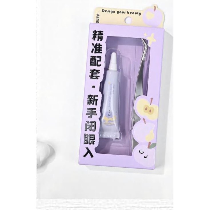 Long-lasting Quick-dry Eyelash Glue (with Tweezers) 產品圖