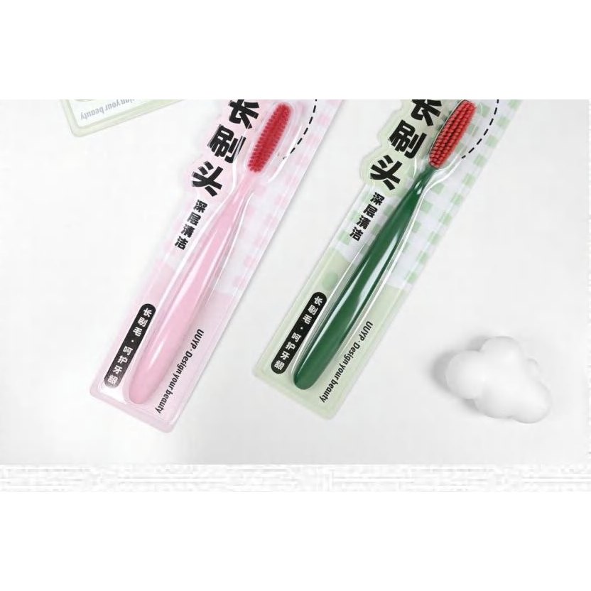 Single Toothbrush with Extended Brush Head 產品圖