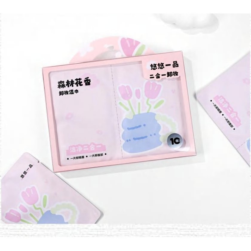 Forest Flower Scent Makeup Remover Wipes 10 pcs 產品圖