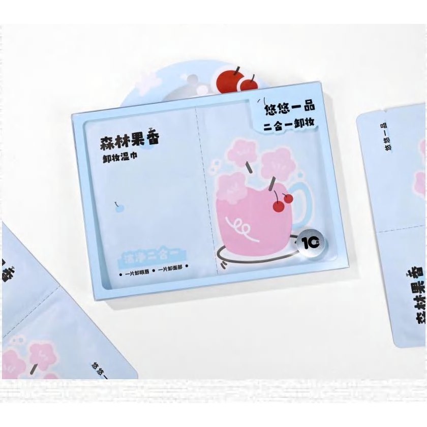 Forest Fruit Scent Makeup Remover Wipes 10 pcs 產品圖