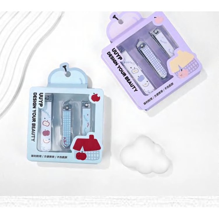 3Pcs Boxed Printed Nail Clippers Standard 產品圖