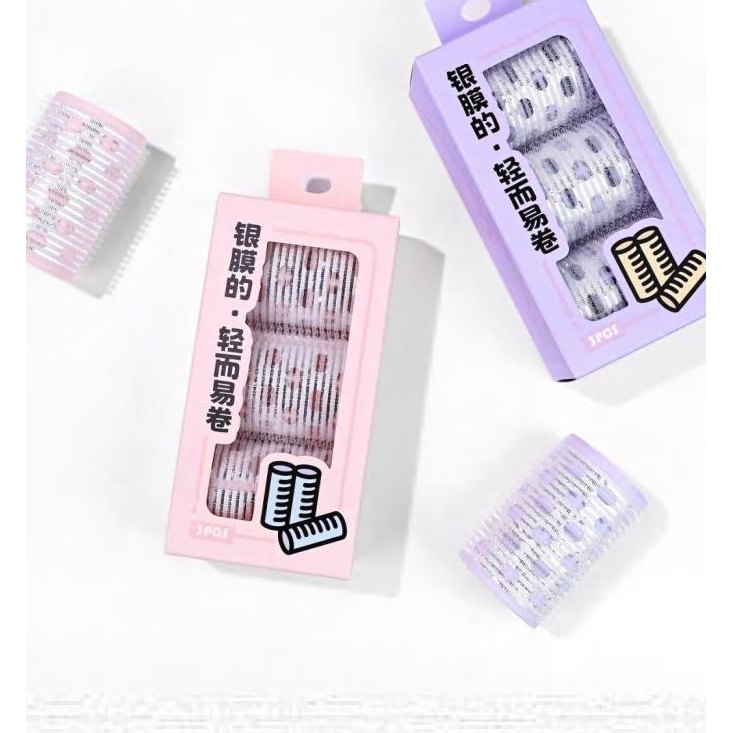 Silver Film Hair Curlers 3 pcs 產品圖