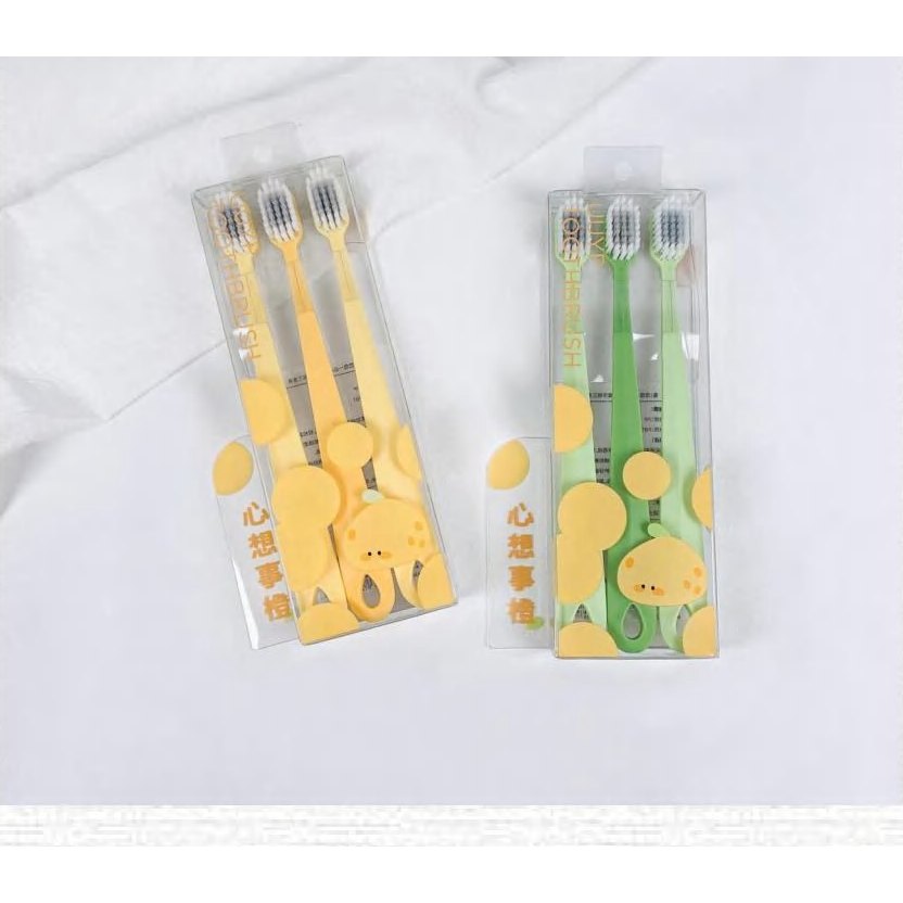 Orange Toothbrush 3Pcs 產品圖