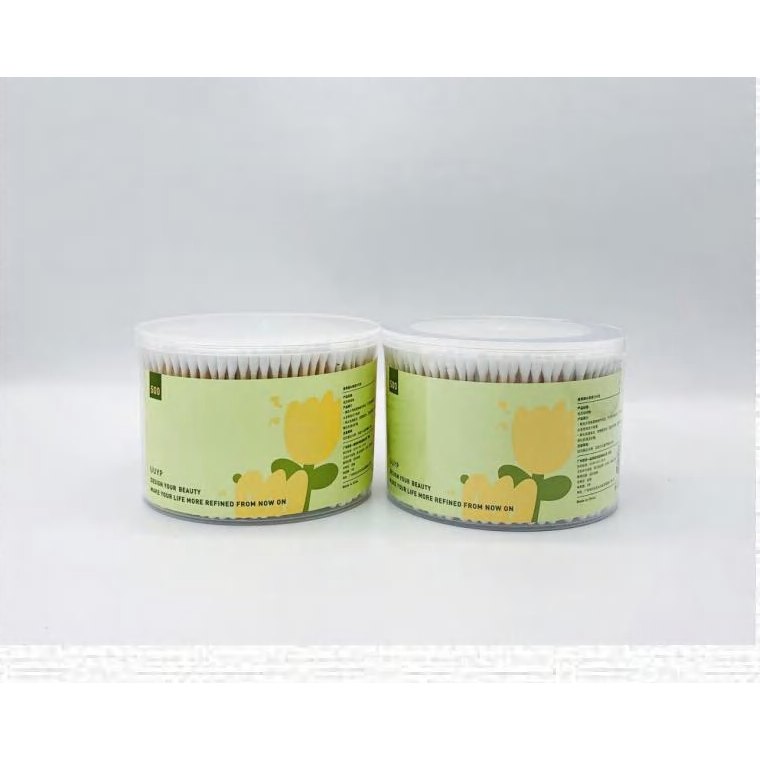 Boxed Round-tip Cotton Swabs, 500 Pcs Standard 產品圖