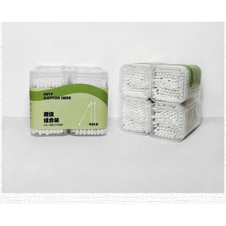 Value Combo Double-ended Cotton Swabs, 400 Pcs 產品圖