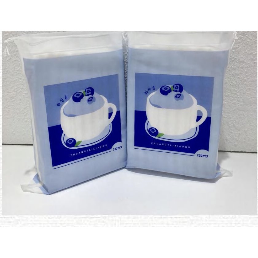 Bag-Packed Double-Sided Double-Effect Cotton Pads 222Pcs 產品圖