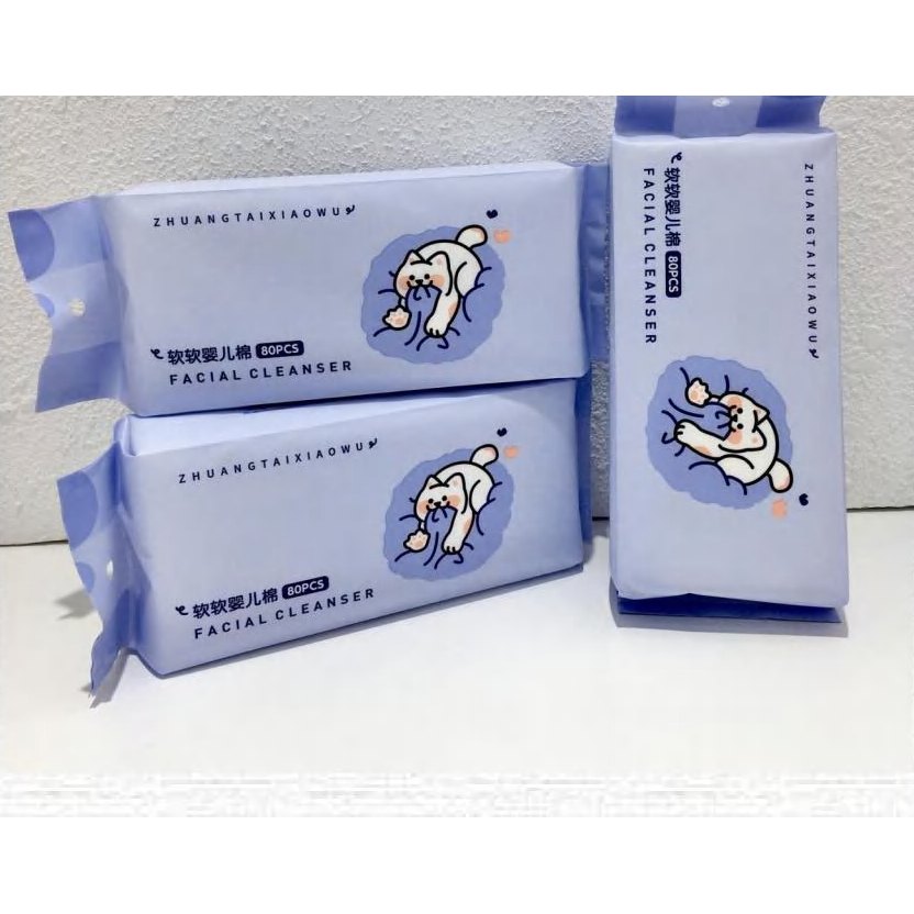 Soft Baby Cotton Cleansing Towel 80Pcs 產品圖
