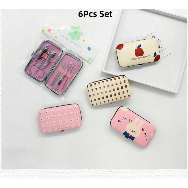 Cartoon Print Nail Clippers 6Pcs Set 產品圖